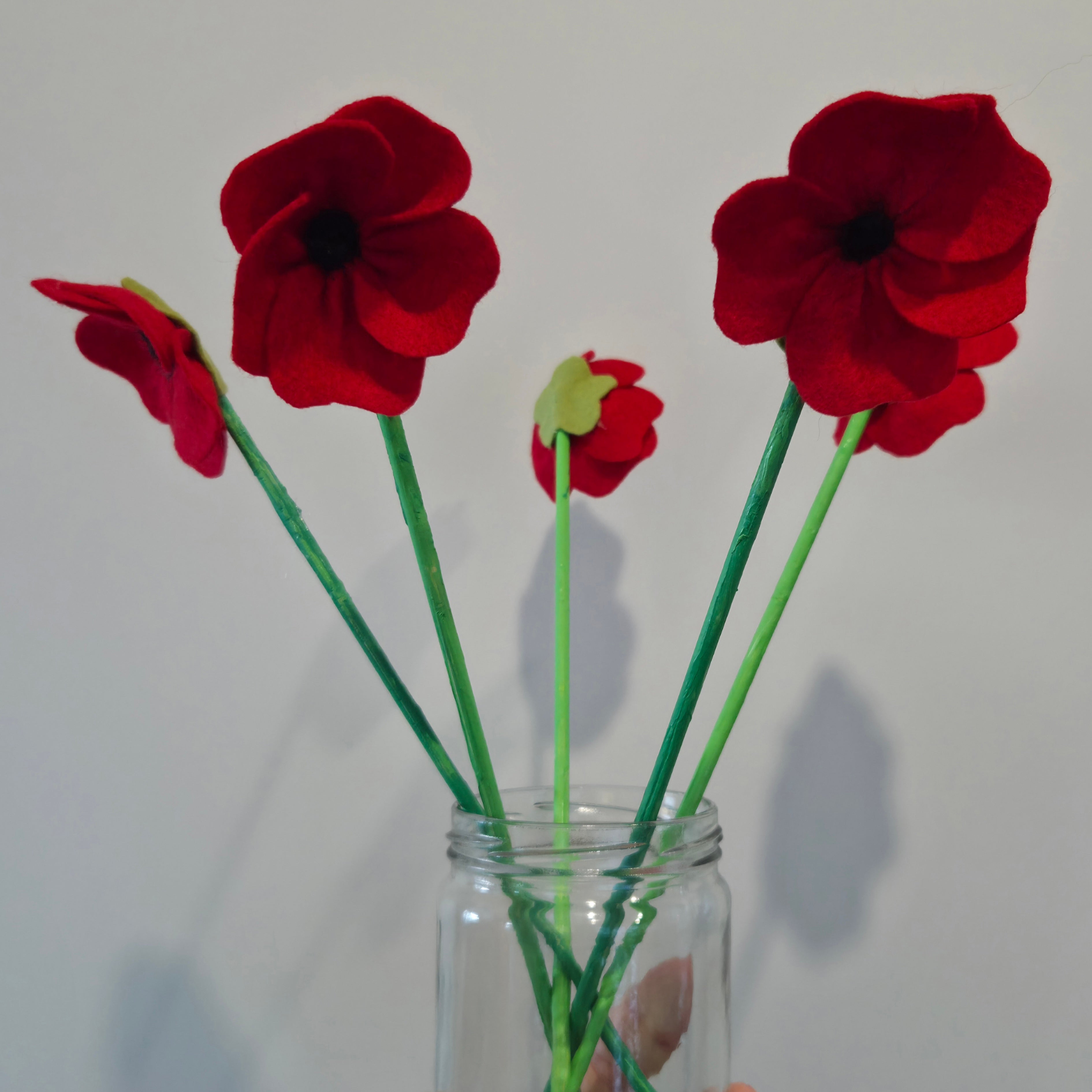 Honoring the Spirit of ANZAC: Handcrafted Felt Poppies for Remembrance